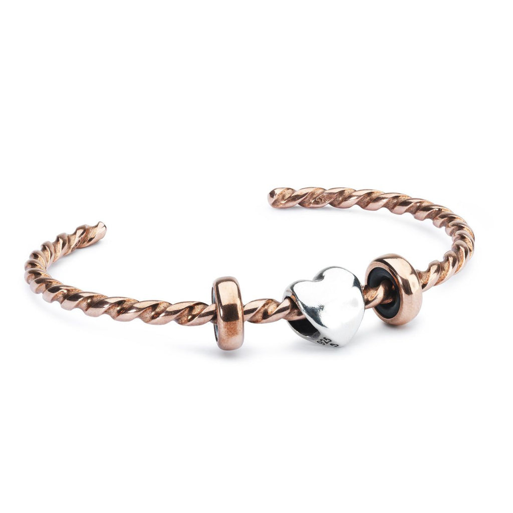 Trollbeads Twisted Copper Bangle TCUBA-00006