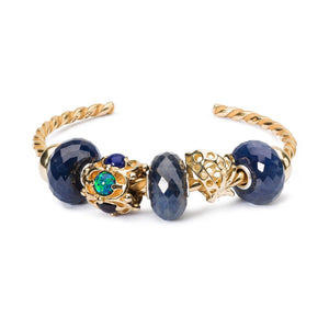 Trollbeads Twisted Gold Bangle TGPBA-00006