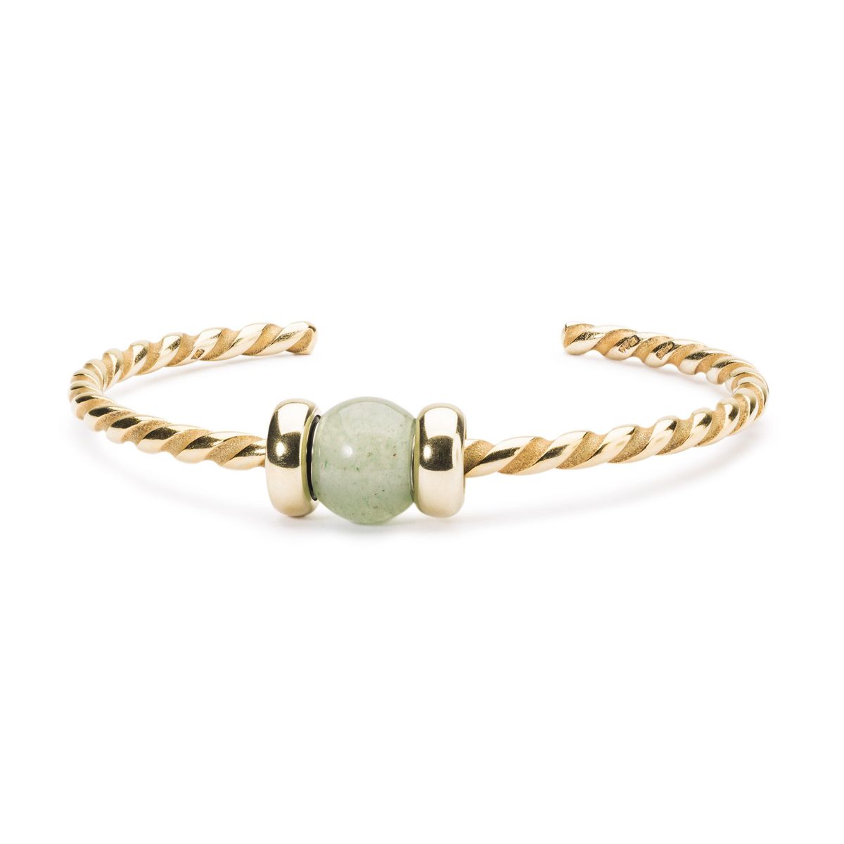 Trollbeads Twisted Gold Bangle TGPBA-00006